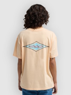 Billabong Heritage Baker T-Shirt Soft Peach
