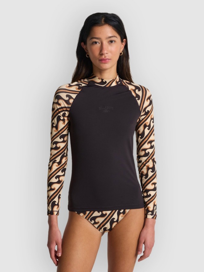 Billabong Tropic Surf Print Langarm Lycra