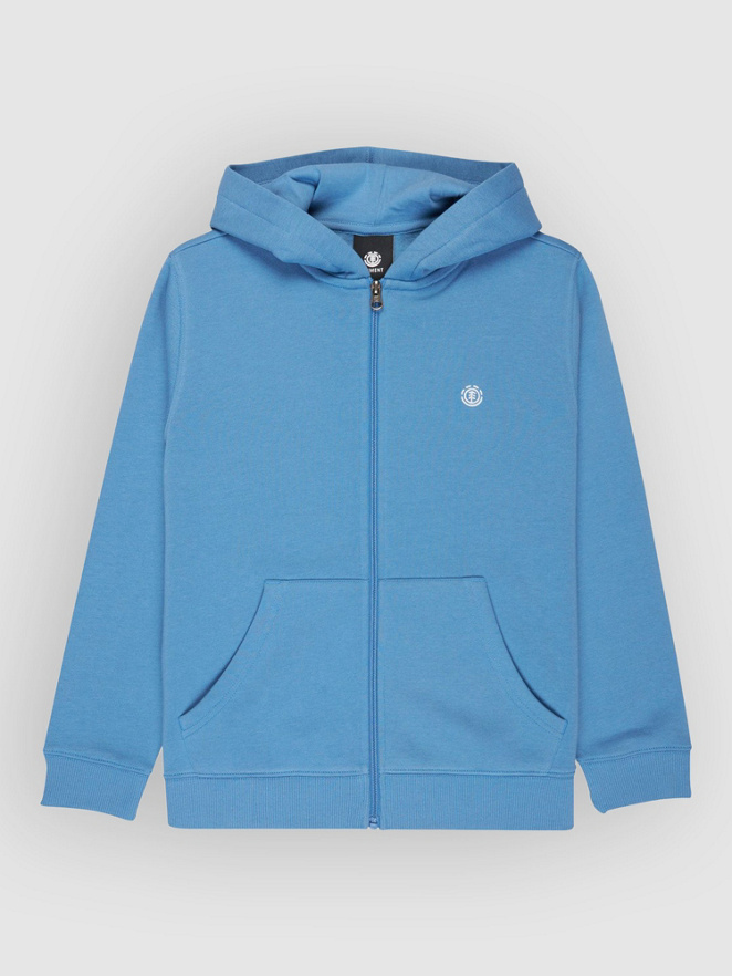 Element Icon Embroidery Kids Zip Hoodie
