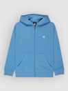 Element Icon Embroidery Kids Zip Hoodie