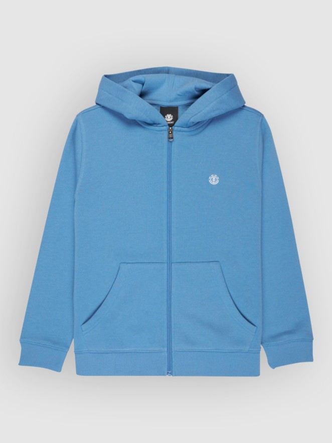 Element Icon Embroidery Kids Zip Hoodie
