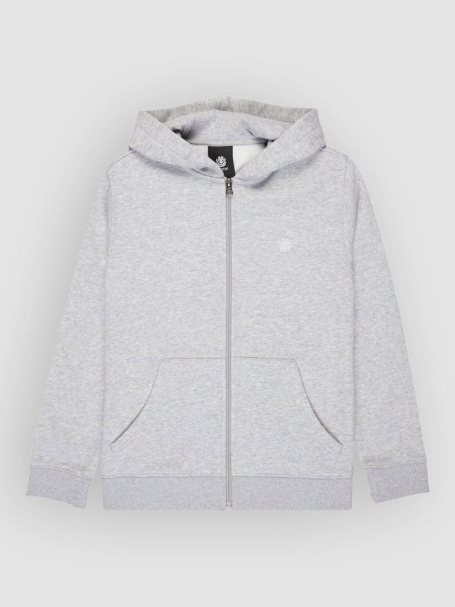 Element Icon Embroidery Kids Zip Hoodie