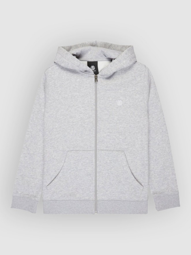 Element Icon Embroidery Kids Zip Hoodie
