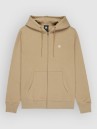 Element Icon Embroidery Zip Hoodie