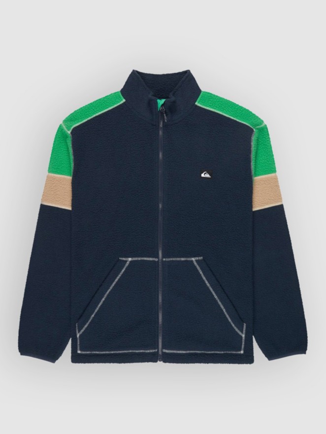 Quiksilver Clean Coast Block Fz Fleecejakke