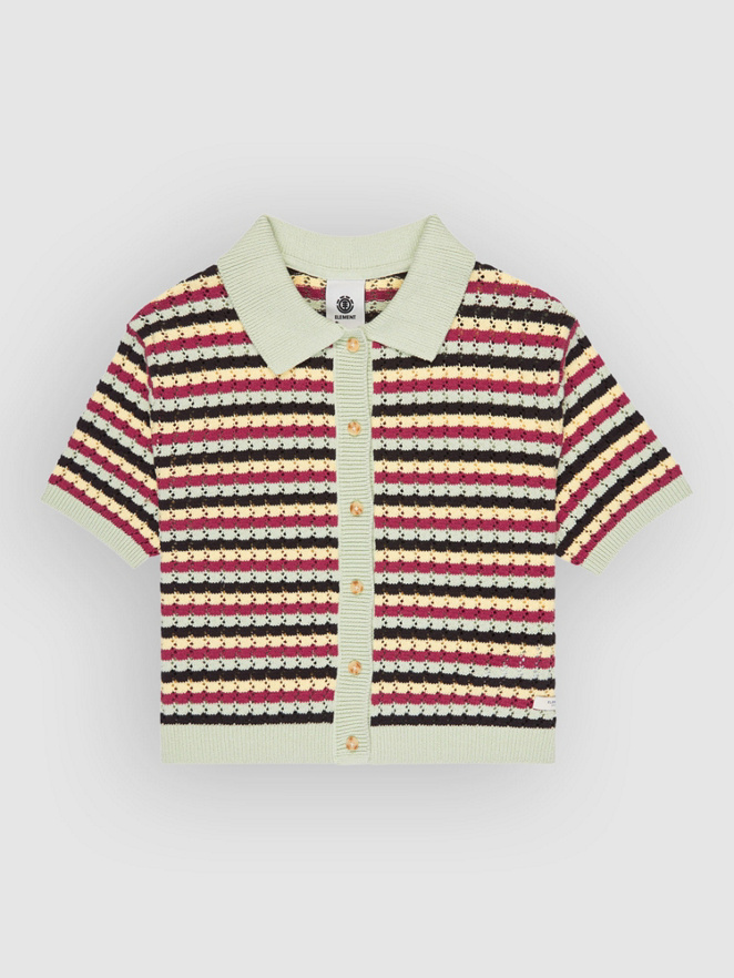 Element Crochet Stripes Hemd