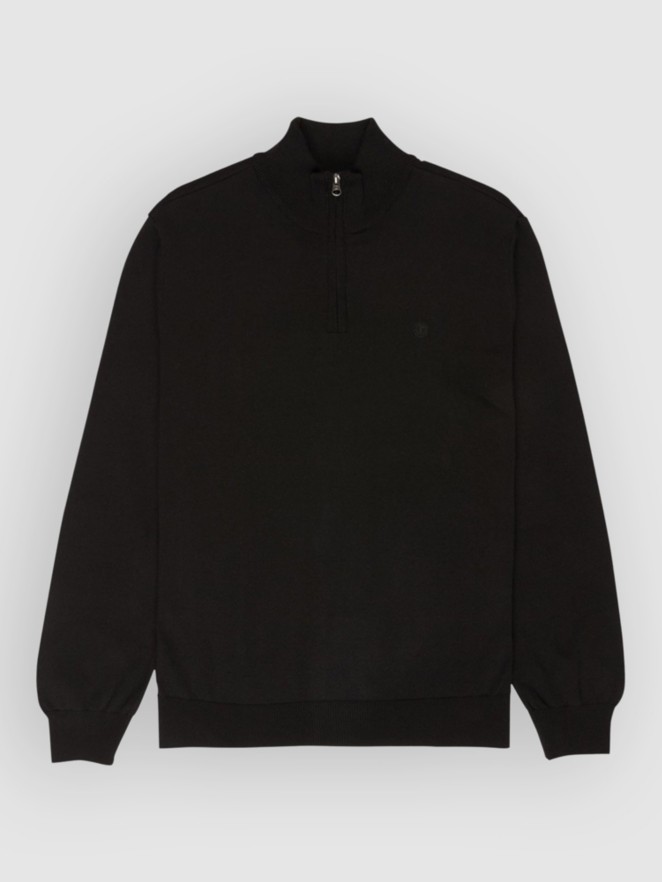 Element Icon Embroidery Quarter Half-Zip Sweater