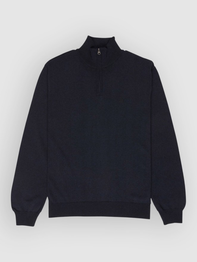 Element Icon Embroidery Quarter Half-Zip Sweater