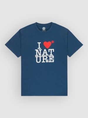 Element I Heart T-Shirt dark denim kaufen