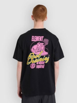 Element Pool Draining T-Shirt Zwart