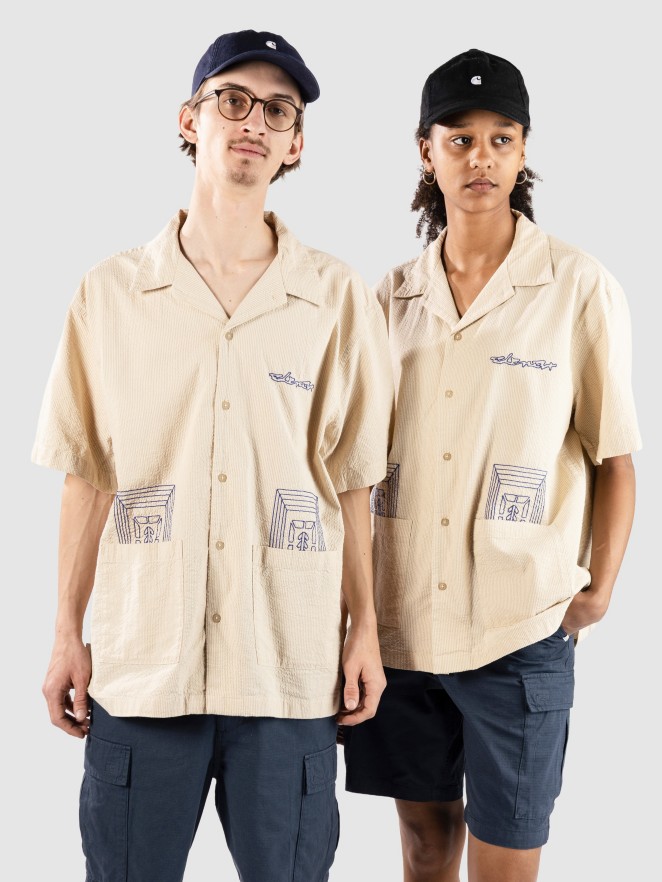 Element Seersucker Embroidery Shirt