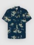 dark navy coastal flora