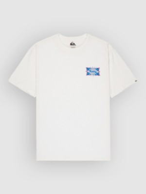 Quiksilver Ev Starfish Stamp T-Shirt Snow Wit