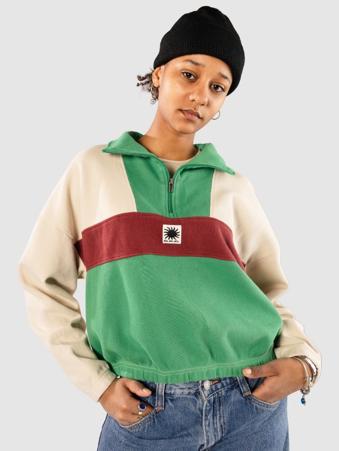 Quiksilver Paz Half-Zip Fleece Sweater