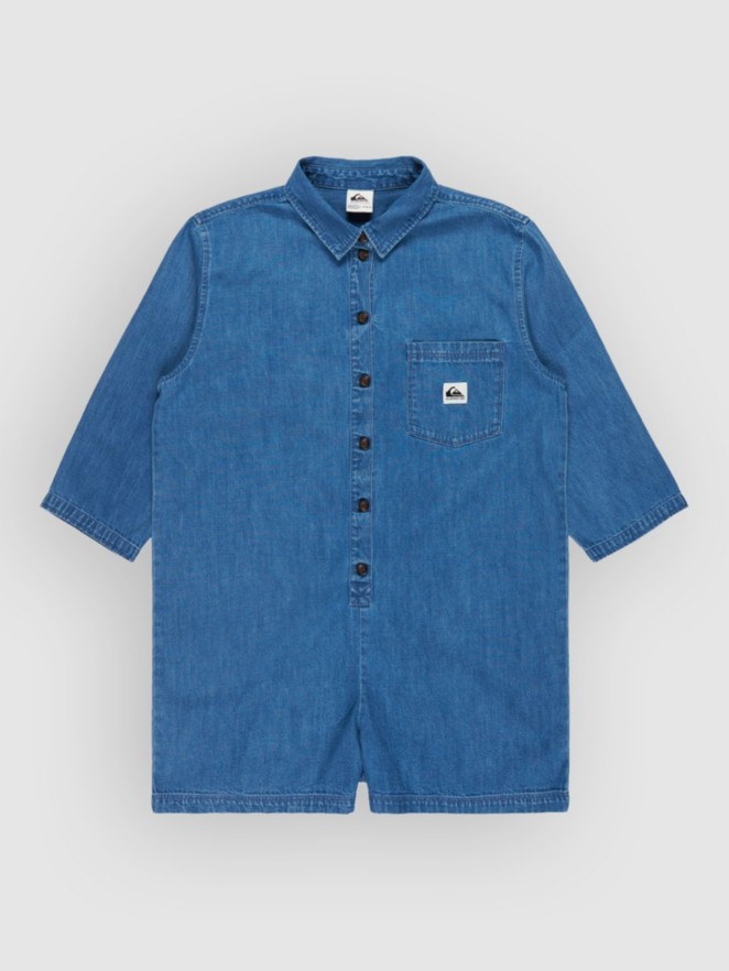 Quiksilver Saba Denim Romper Combinaison