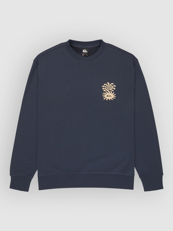 Quiksilver Salt Water Graphic Crew Genser