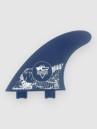 Nomads Surfing Ailerons (R)evolution Bleu 2 Tab II Fin Set