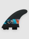 Nomads Surfing Ailerons Souples Gris 2 Tab II Fin Set
