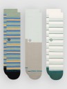 Stance Prep Stripe 3 Pk Socks
