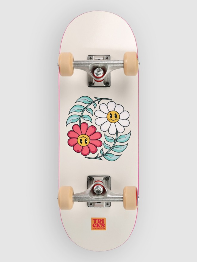 Tricks Yin Yang Flowers 7.87″X24.21″ Mini Skateboard