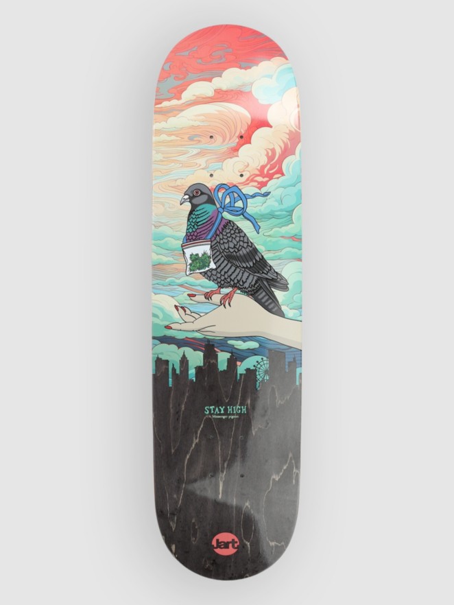 Jart Stay High Pigeon 8.25″X31.72″ Hc Skateboard Deck