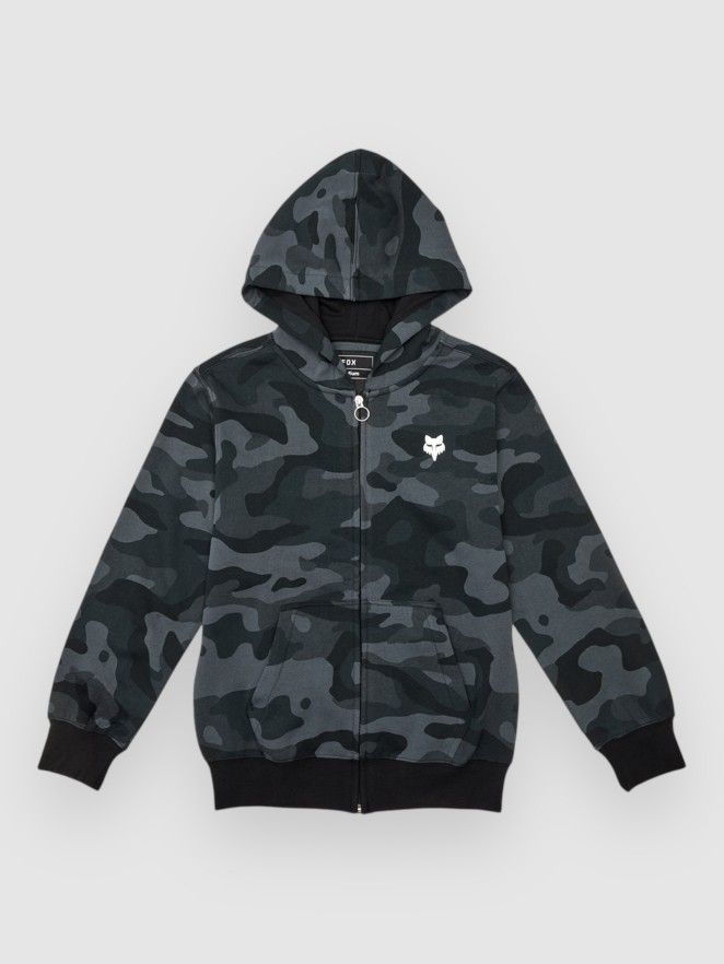 Fox Head Camo Kids Fleece Jacket