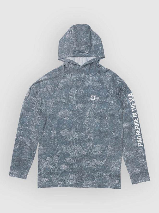 Salty Crew Mariner Hood Tech Longsleeve Lycra