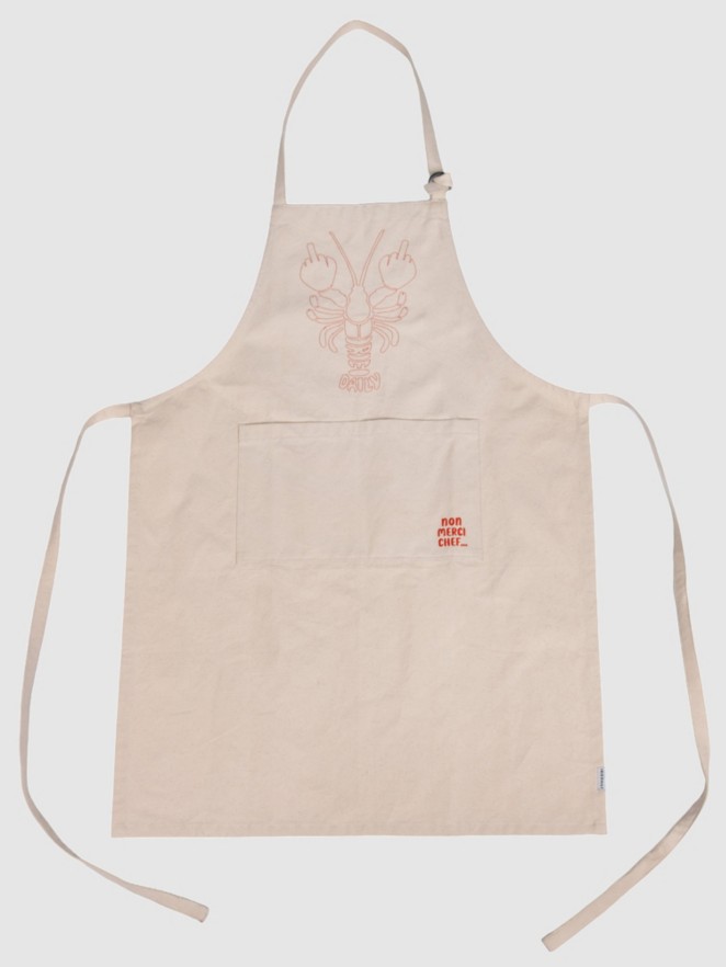 Iriedaily Non Merci Chef Apron