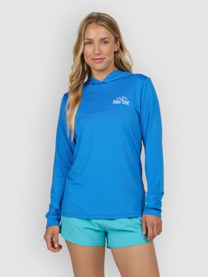Salty Crew Unscripted Hooded Sunshirt Longsleeve Lycra