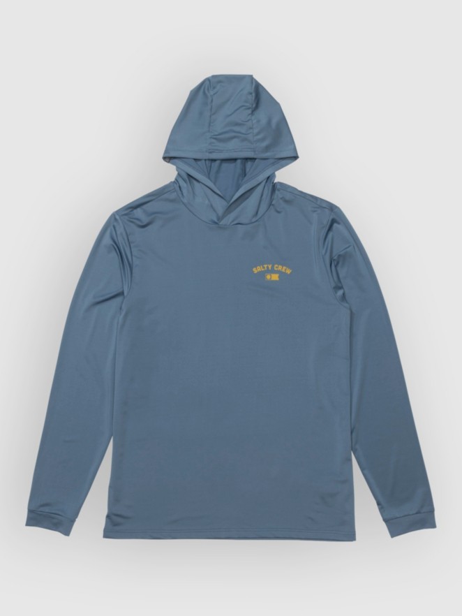 Salty Crew Overnight Hood Sunshirt Longsleeve Lycra