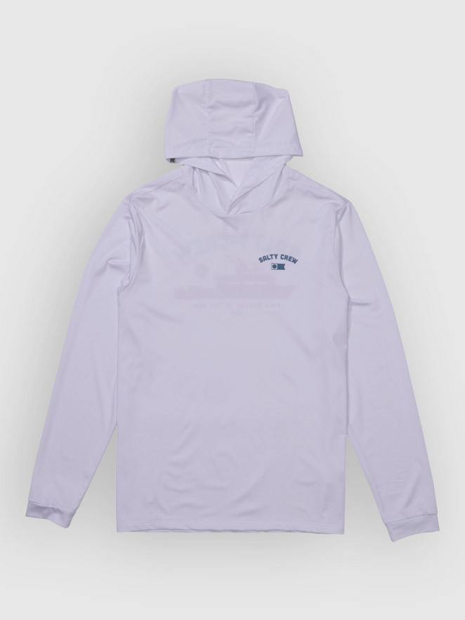 Salty Crew Overnight Hood Sunshirt Longsleeve Lycra