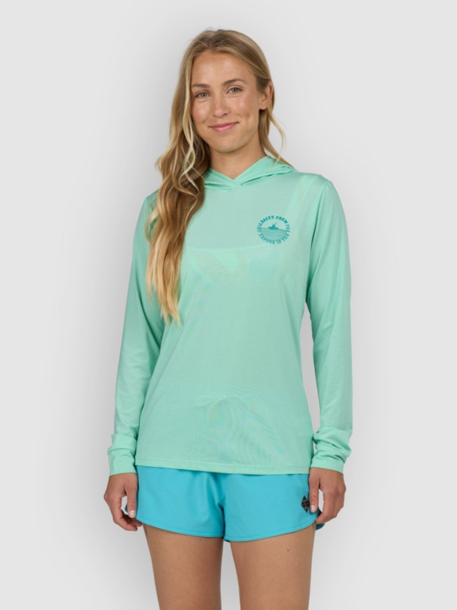Salty Crew Heatwave Hooded Sunshirt Longsleeve Lycra