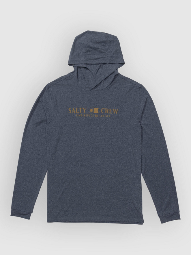 Salty Crew Flagship Hood Sunshirt Longsleeve Lycra