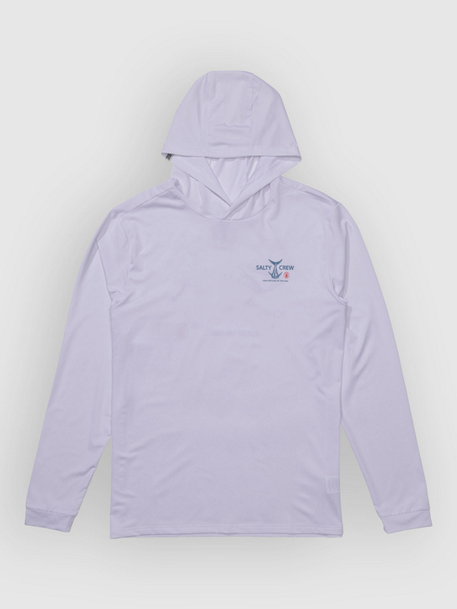 Salty Crew Fish Market Hood Sunshirt Longsleeve Lycra