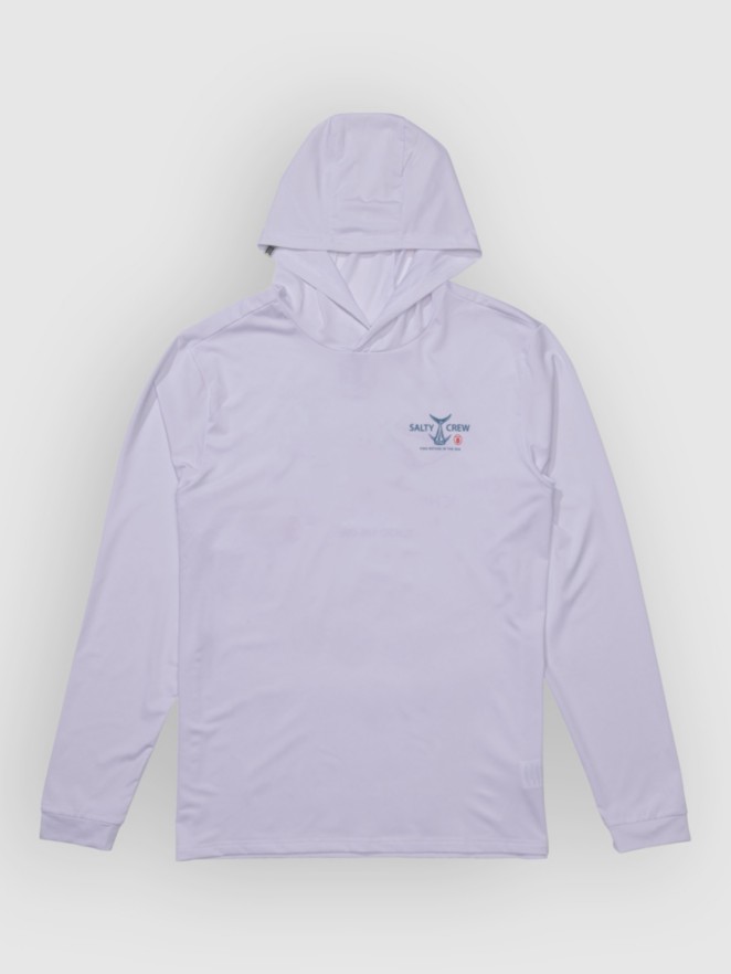 Salty Crew Fish Market Hood Sunshirt Longsleeve Lycra