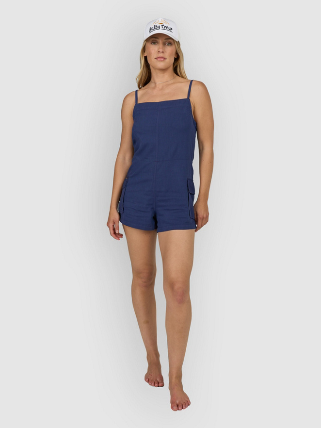 Salty Crew Driftwood Romper Jumpsuit