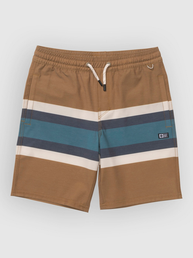 Salty Crew Crew Stripe Volley Kids Boardshorts