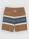 Salty Crew Crew Stripe Volley Kids Boardshort