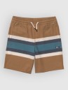 Salty Crew Crew Stripe Volley Kids Boardshort
