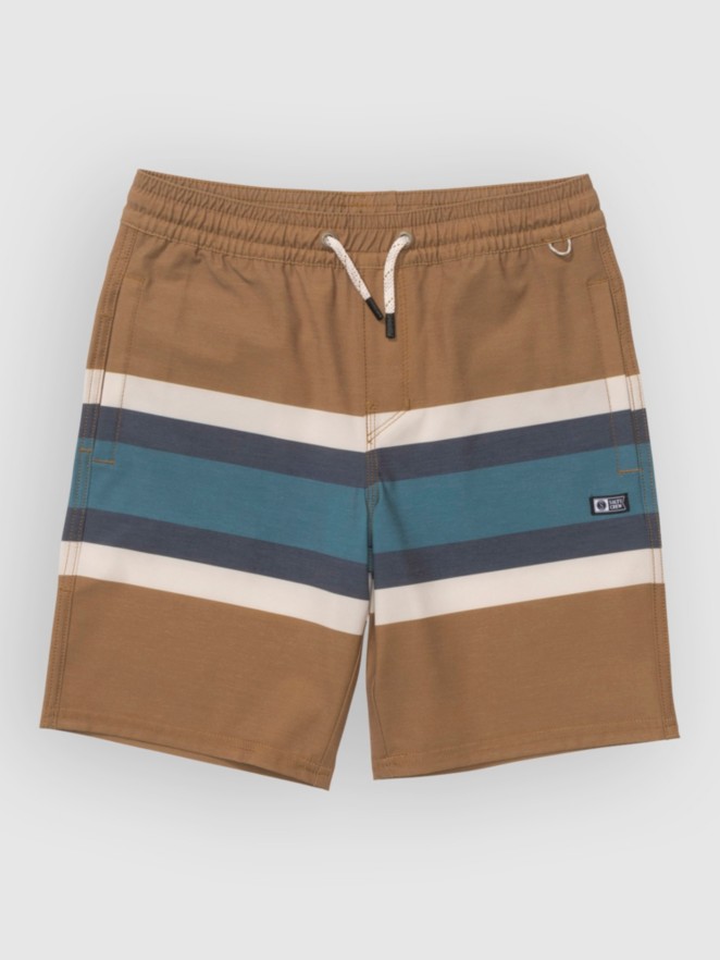 Salty Crew Crew Stripe Volley Kids Boardshorts