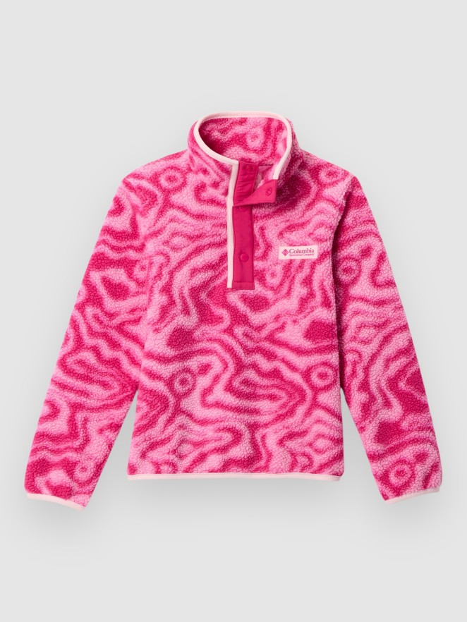 Columbia Helvetia II Printed Snap Kids Half-Zip Fleec