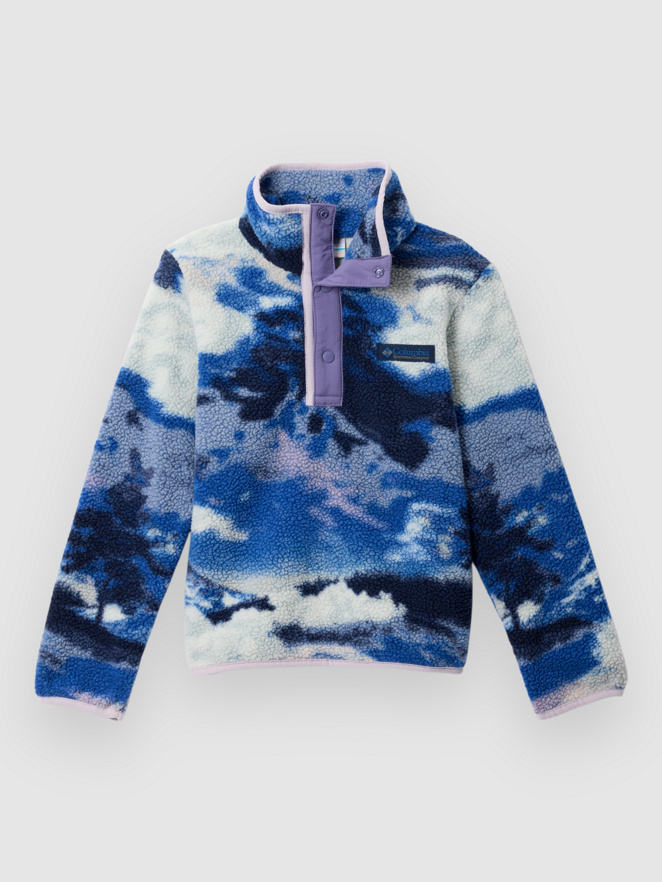 Columbia Helvetia II Printed Snap Kids Half-Zip Fleec