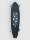 Long Island Longboards Flowers 37.85″x9.3″ Kicktail Longboard Completo