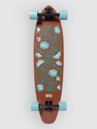 Long Island Longboards Flowers 37.85″x9.3″ Kicktail Longboard Completo