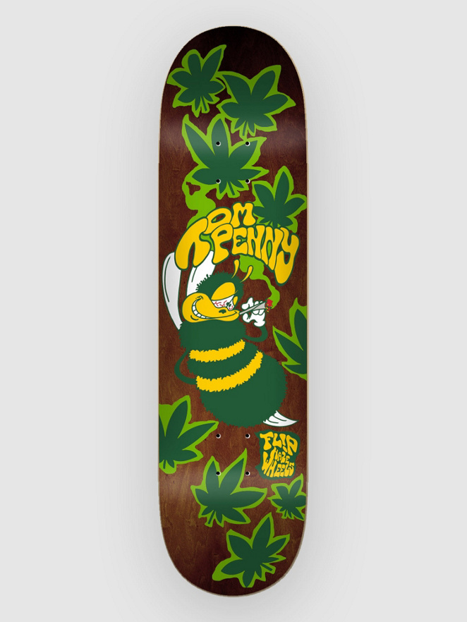 Flip High in a Haze Green 8.25″x32.31″ Skateboard