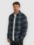 blue flannel check