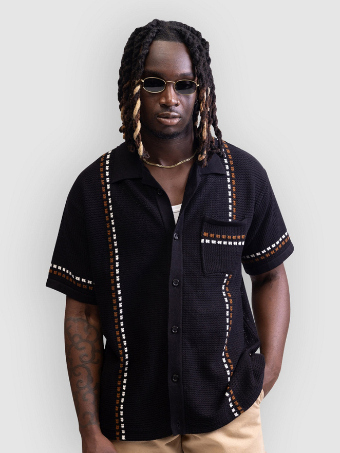 Redefined Rebel RREduardo Knit Boxy Fit Shirt