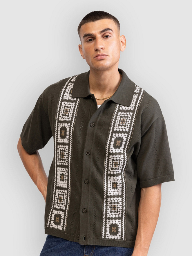 Redefined Rebel RRCasey Knit Boxy Fit Hemd