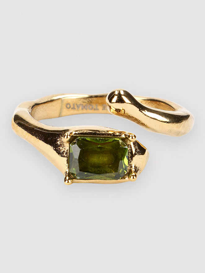 Blue Tomato Gold Irregular Coil Ring Jewellery