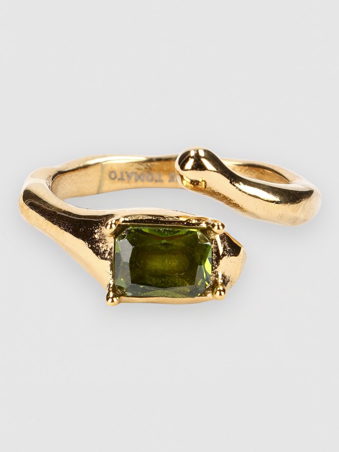 Blue Tomato Gold Irregular Coil Ring Jewellery